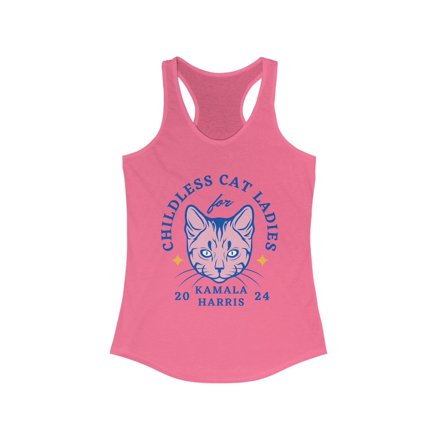 Cat Ladies for Kamala Racerback Tank