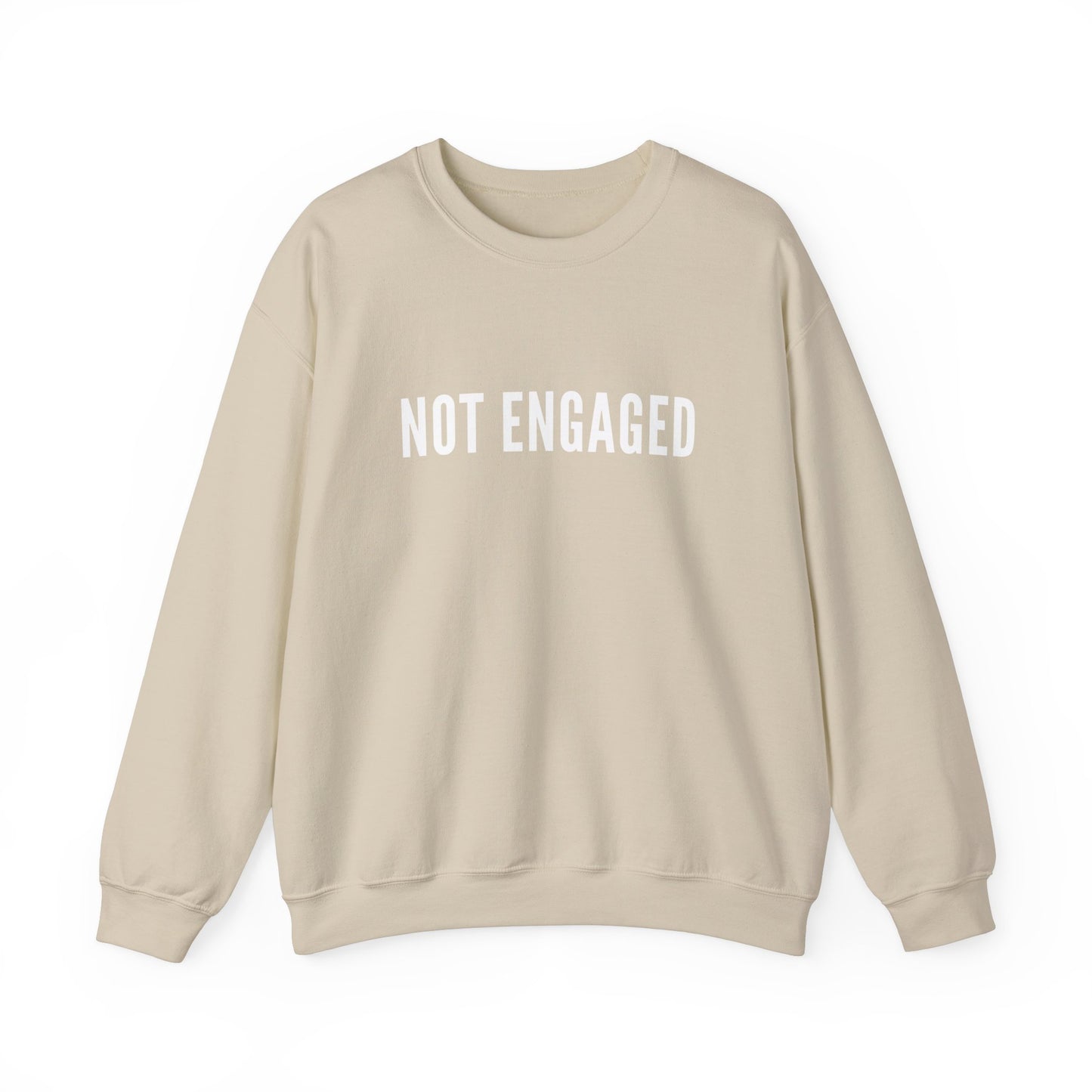 Minimal Not Engaged Sweatshirt