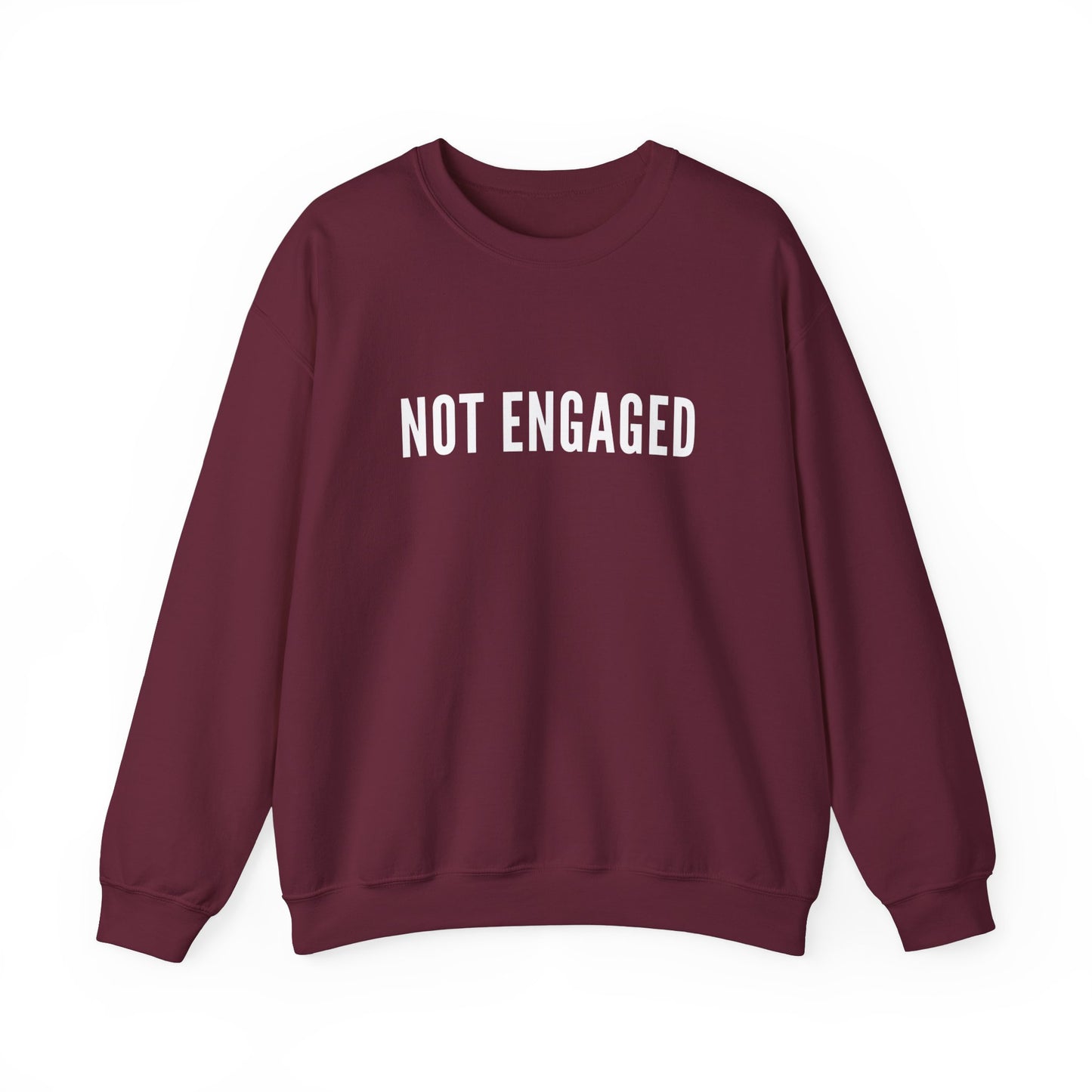 Minimal Not Engaged Sweatshirt