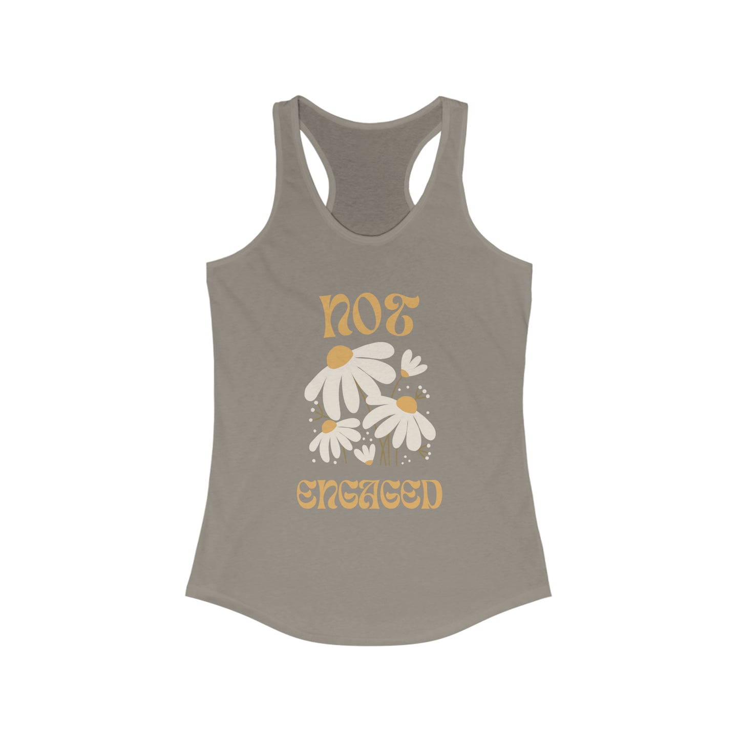 Not Engaged Racerback Tank